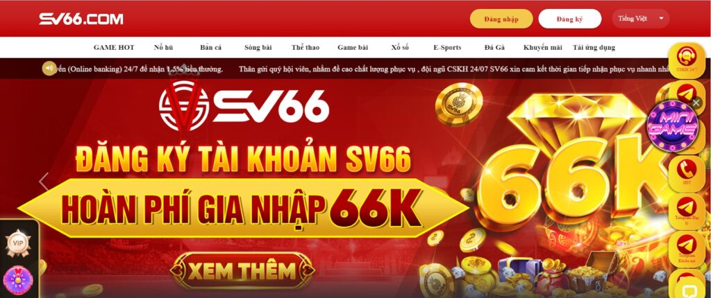 Giới thiệu SV66 – Mục tiêu, sứ mệnh & thế mạnh của nhà cái SV66 5 Giới thiệu thông tin nổi bật về nhà cái SV66