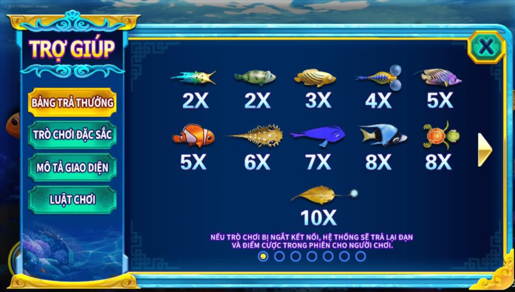Bắn cá Long Vương SV66 - Khám phá tựa game săn cá siêu hot 8 Tỷ lệ đổi thưởng trò Bắn cá Long Vương tại nhà cái SV66